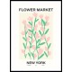 Abstract Flower Market Floral Wall Art Poster 2